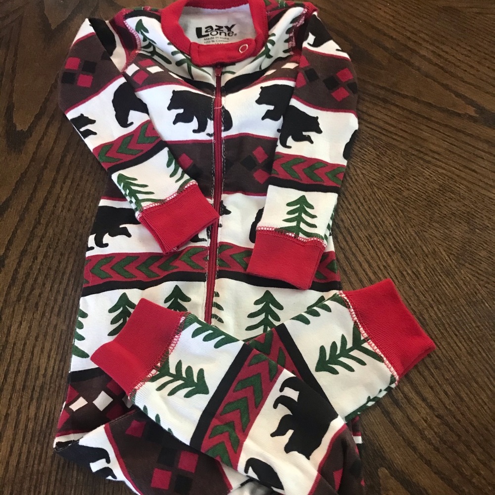 Lazy One Sleeper Onesie. Size 12 months.
